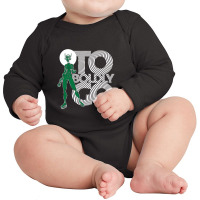 To Boldly Go Wherever She Pleases (light) Long Sleeve Baby Bodysuit | Artistshot