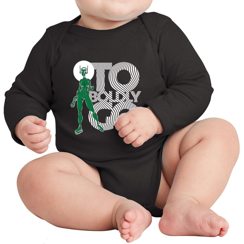 To Boldly Go Wherever She Pleases (light) Long Sleeve Baby Bodysuit by yangsekura | Artistshot