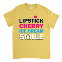 Lipstick Cherry Retro Classic T-shirt | Artistshot