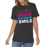 Lipstick Cherry Retro Vintage T-shirt | Artistshot