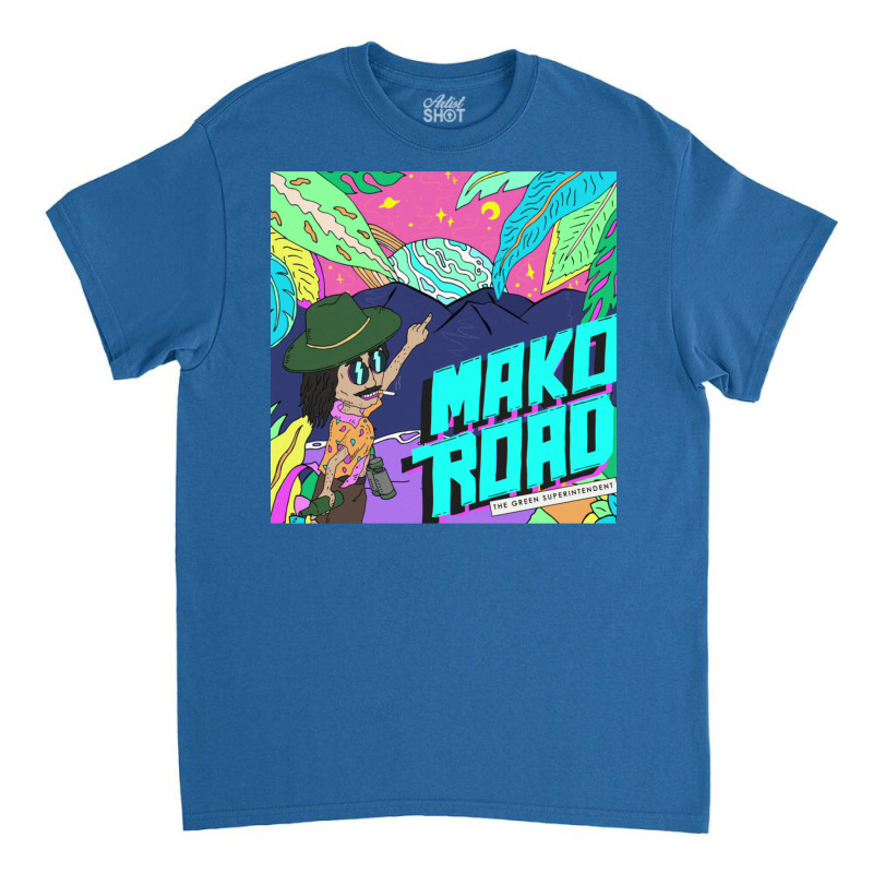 Mako Road Classic T-shirt by dallycoplina | Artistshot