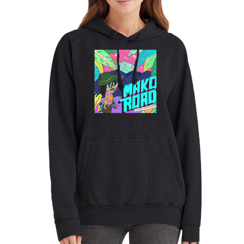 Mako Road Vintage Hoodie by dallycoplina | Artistshot