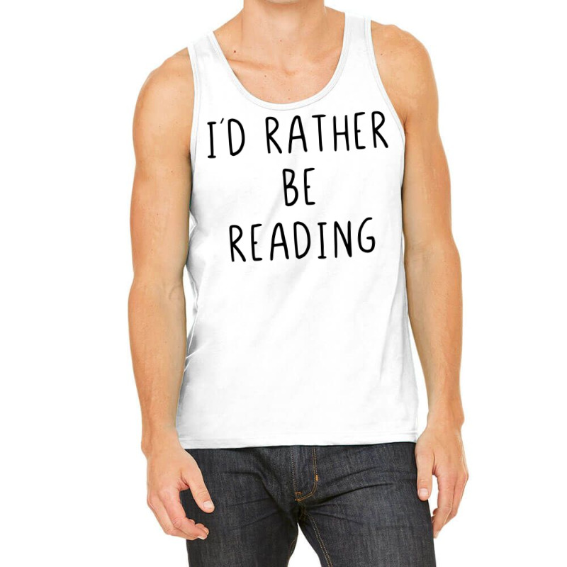 I Would Rather Be Reading Summer Tank Top by deleonnarlish | Artistshot