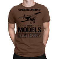 Hanging Around Model Airplane Travel T-shirt | Artistshot