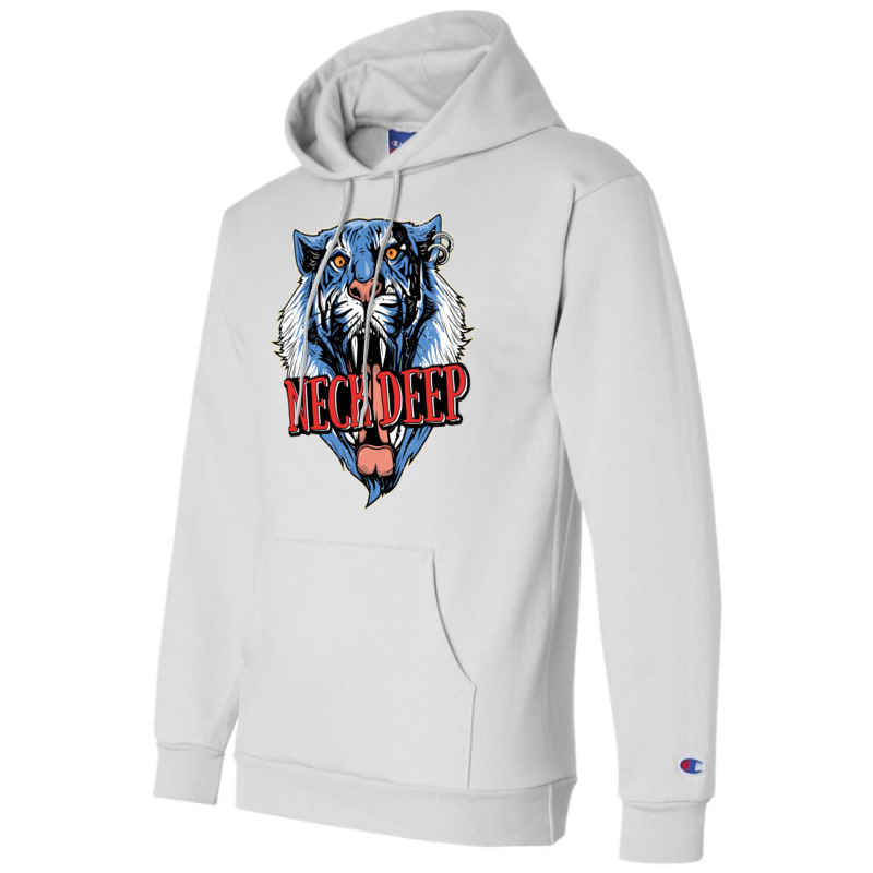 Neck Deep   Tiger Champion Hoodie by dallycoplina | Artistshot