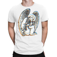 Zelator  Guardian Angel  Glitch Aesthetics T-shirt | Artistshot