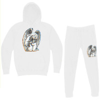 Zelator  Guardian Angel  Glitch Aesthetics Hoodie & Jogger Set | Artistshot