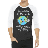 Hot Trend Earth Moon 3/4 Sleeve Shirt | Artistshot