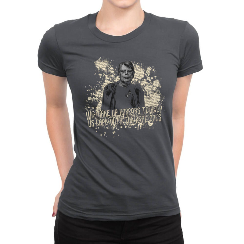 The King Music Ladies Fitted T-Shirt by jelsonjurroru | Artistshot