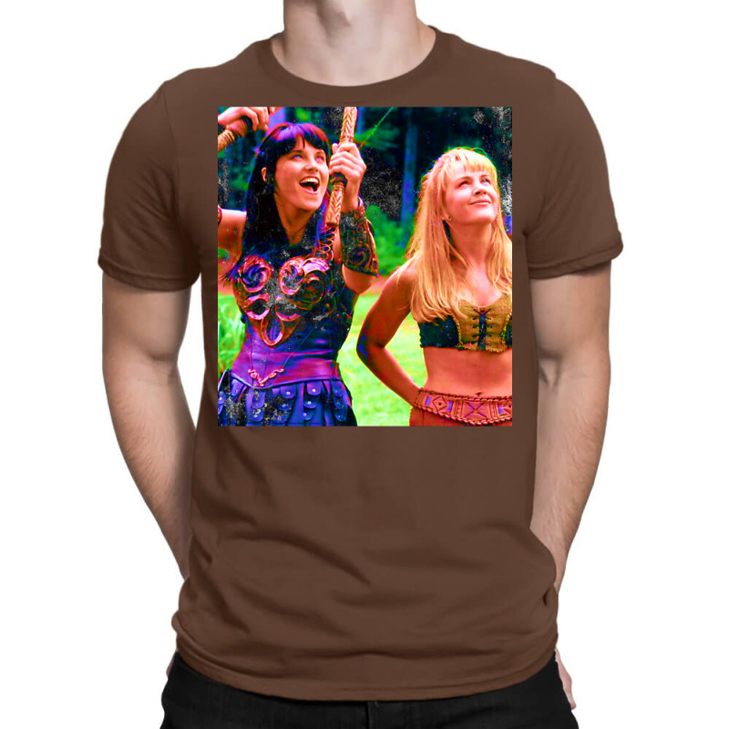 Xena And Gabrielle Art T-shirt | Artistshot