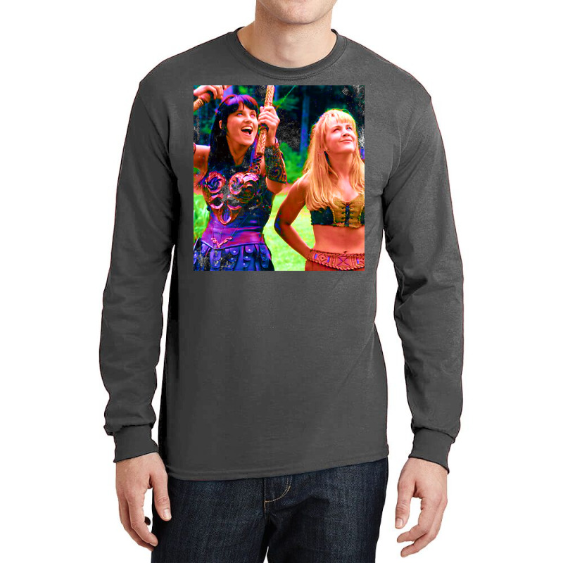 Xena And Gabrielle Art Long Sleeve Shirts | Artistshot