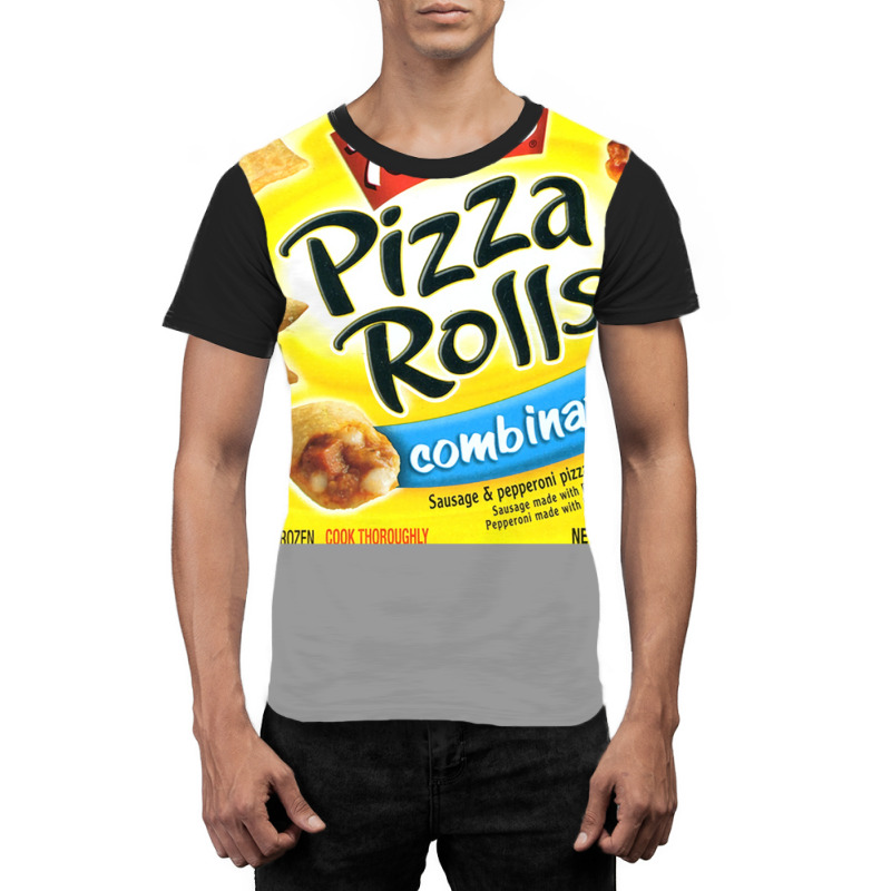 Pizza Rolls Combination Graphic T-shirt by dallycoplina | Artistshot