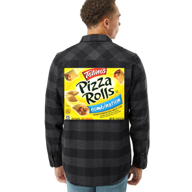 Pizza Rolls Combination Flannel Shirt by dallycoplina | Artistshot