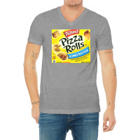 Pizza Rolls Combination V-neck Tee | Artistshot