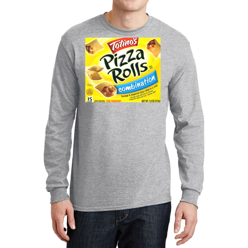 Pizza Rolls Combination Long Sleeve Shirts by dallycoplina | Artistshot