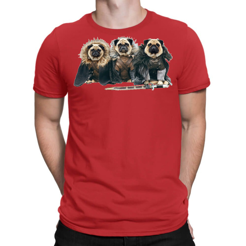 Pug Of Thrones T-Shirt by dallycoplina | Artistshot