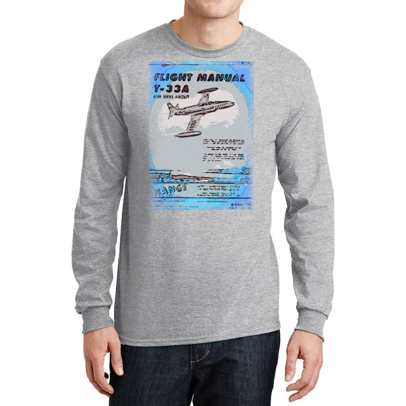 T33a Aviation Cockpit Instrument Gift Long Sleeve Shirts by doverwhisho | Artistshot