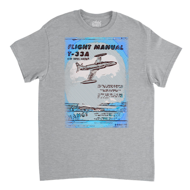 T33a Aviation Cockpit Instrument Gift Classic T-shirt by doverwhisho | Artistshot