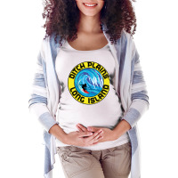 Surfing Ditch Plains Long Island New York Surf Sur Maternity Scoop Neck T-shirt | Artistshot