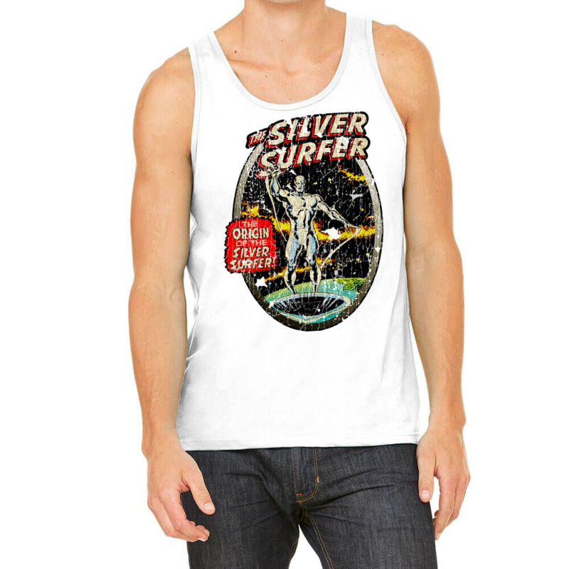 Silver Surf 1978 Cartoons Vintage Tank Top by dallycoplina | Artistshot