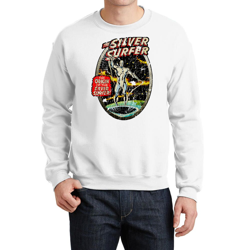 Silver Surf 1978 Cartoons Vintage Crewneck Sweatshirt by dallycoplina | Artistshot