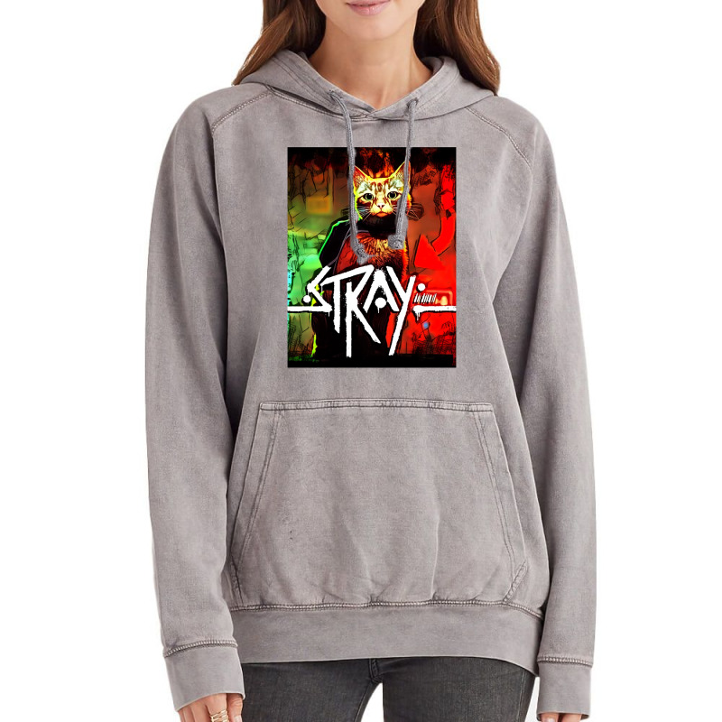 Stray Game1 Vintage Hoodie by dallycoplina | Artistshot