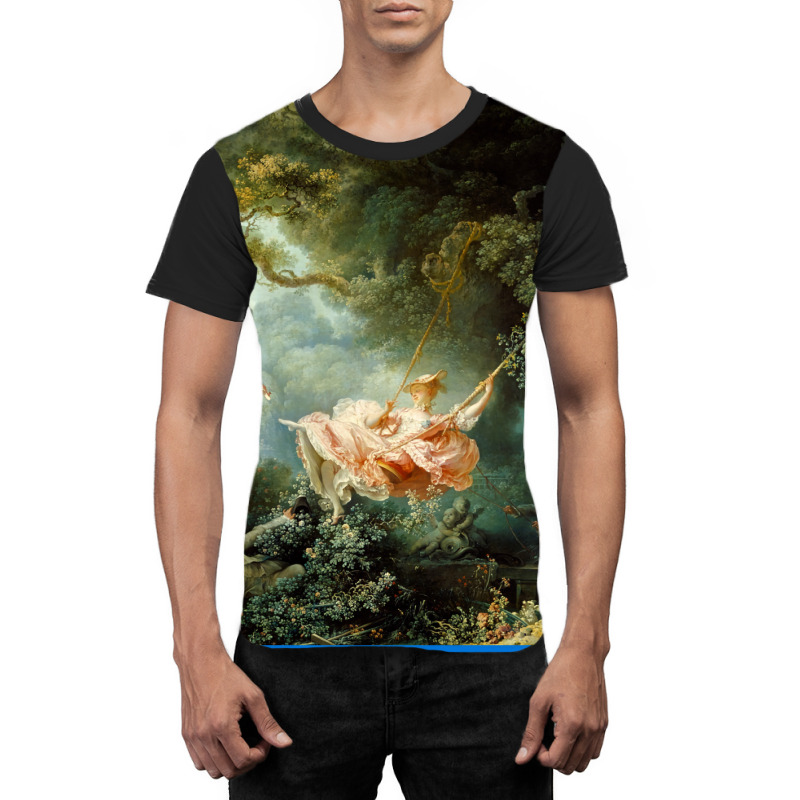 The Swing Jean Honore Fragonard Graphic T-shirt by dallycoplina | Artistshot