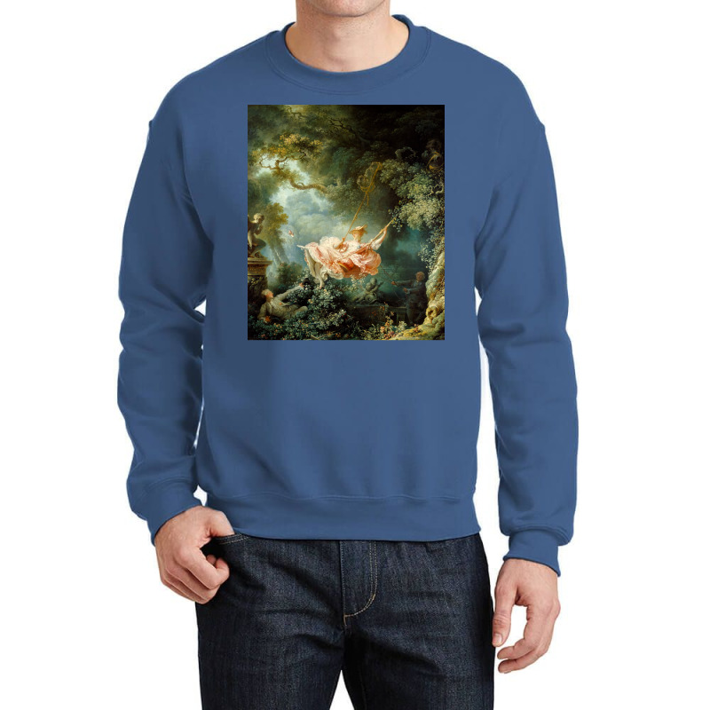 The Swing Jean Honore Fragonard Crewneck Sweatshirt by dallycoplina | Artistshot