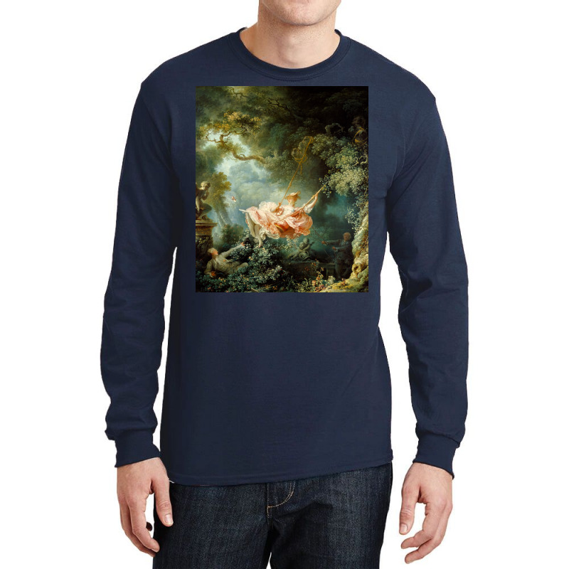 The Swing Jean Honore Fragonard Long Sleeve Shirts by dallycoplina | Artistshot