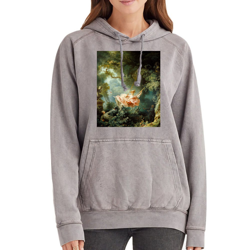 The Swing Jean Honore Fragonard Vintage Hoodie by dallycoplina | Artistshot