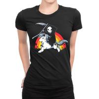 Death Is Magic Ladies Fitted T-shirt | Artistshot