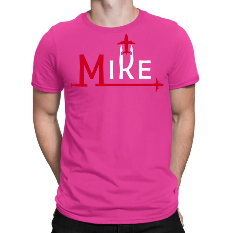 Mike Aviation Phonetic Alphabet Pilot Airplane Blu T-shirt | Artistshot