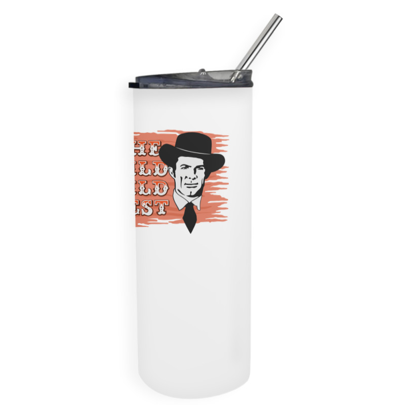 The Wild Wild West Tv Series Colour Skinny Tumbler | Artistshot