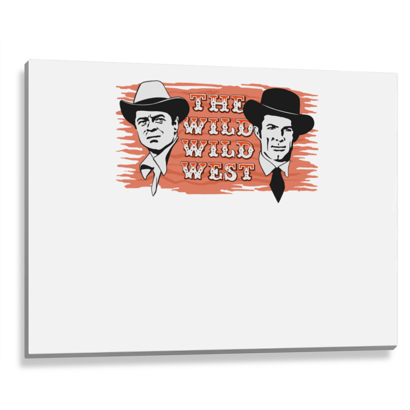 The Wild Wild West Tv Series Colour Metal Print Horizontal | Artistshot