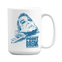 Point Break Colour 15 Oz Coffee Mug | Artistshot