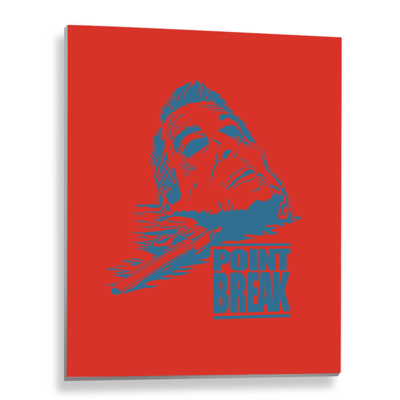 Point Break Colour Metal Print Vertical | Artistshot