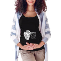 Vintage Werewolf Mask Ad (light) Maternity Scoop Neck T-shirt | Artistshot