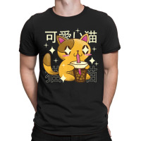 Kawaii Bubble Tea Cat Boba T-shirt | Artistshot