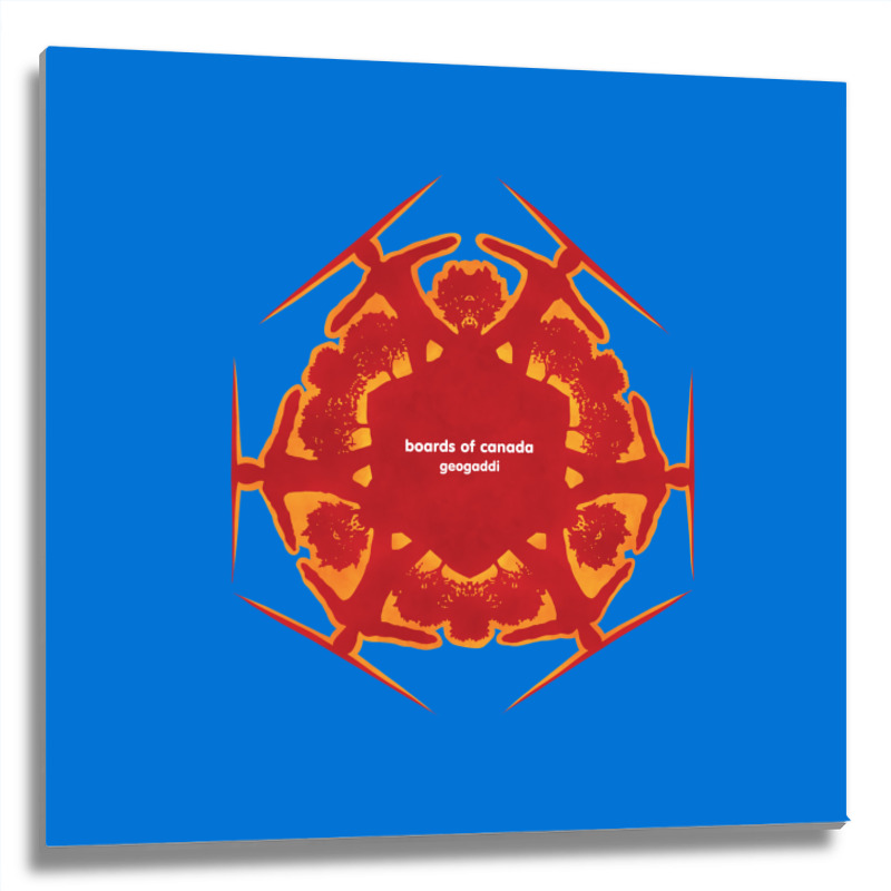 Boards Of Canada Geogaddi Colour Metal Print Square | Artistshot