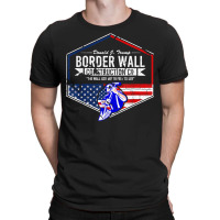 Border Wall Construction Co. Donald J. Trump T Shi T-shirt | Artistshot