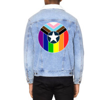 Pride Shield Unisex Sherpa-lined Denim Jacket | Artistshot