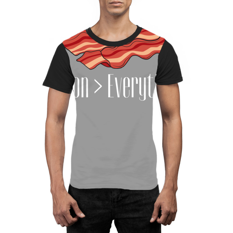 Bacon Over Everything Tumblr Graphic T-shirt | Artistshot