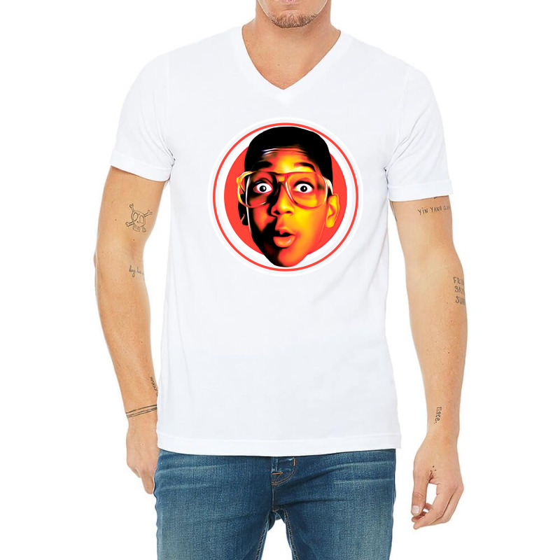 Steve Urkel V-Neck Tee by jagvirrietb | Artistshot