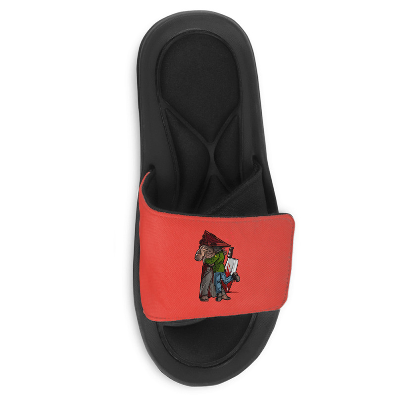 James And The Giant Pyramid Slide Sandal | Artistshot