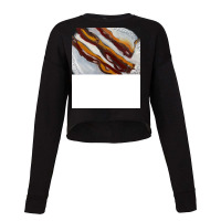 Bacon Strips Funny Cropped Sweater | Artistshot