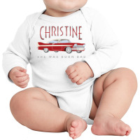 Christine Classic Car Model Automotive Long Sleeve Long Sleeve Baby Bodysuit | Artistshot