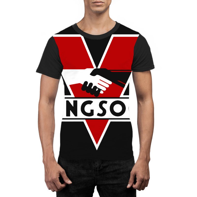 Ingsoc 1984 Graphic T-shirt by Massee | Artistshot