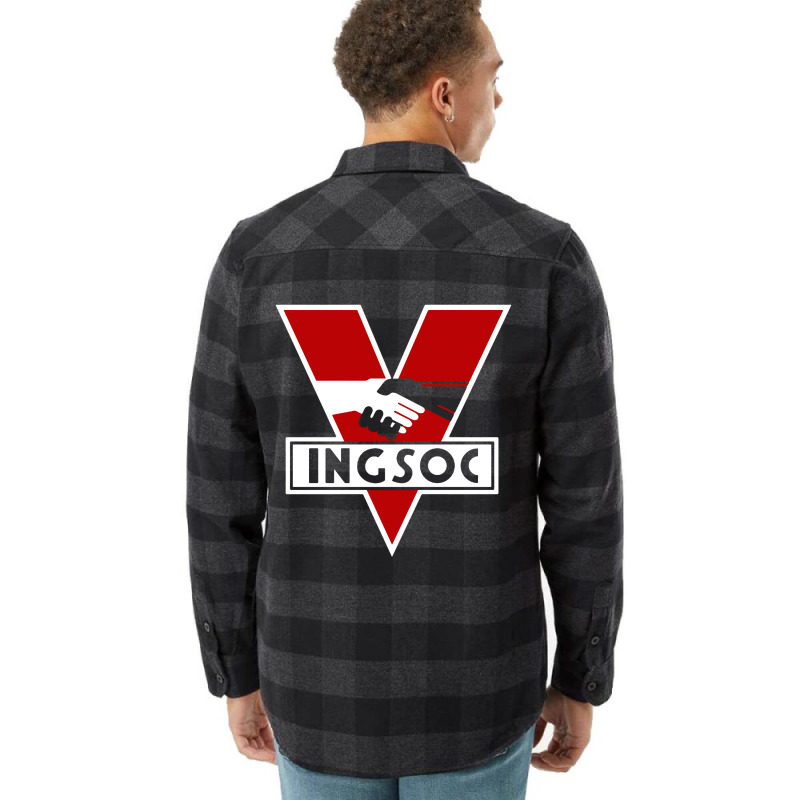 Ingsoc 1984 Flannel Shirt by Massee | Artistshot