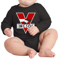 Ingsoc 1984 Long Sleeve Baby Bodysuit | Artistshot