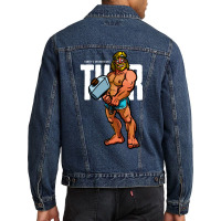 Randy's Avengebears Bear Odinson Men Denim Jacket | Artistshot